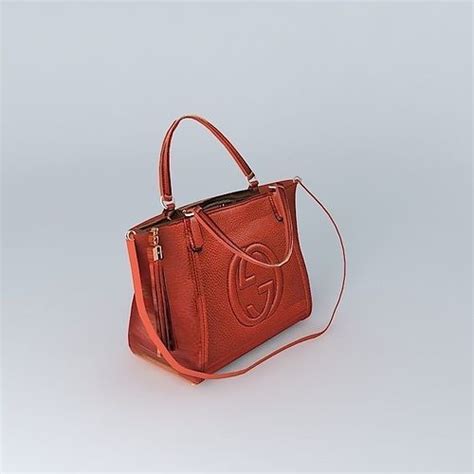 gucci bag 3d model|GUCCI Handbag 2 of 5 Colours free 3D model .